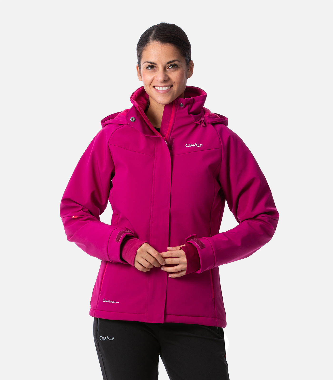 Funktionale Softshell-Skijacke