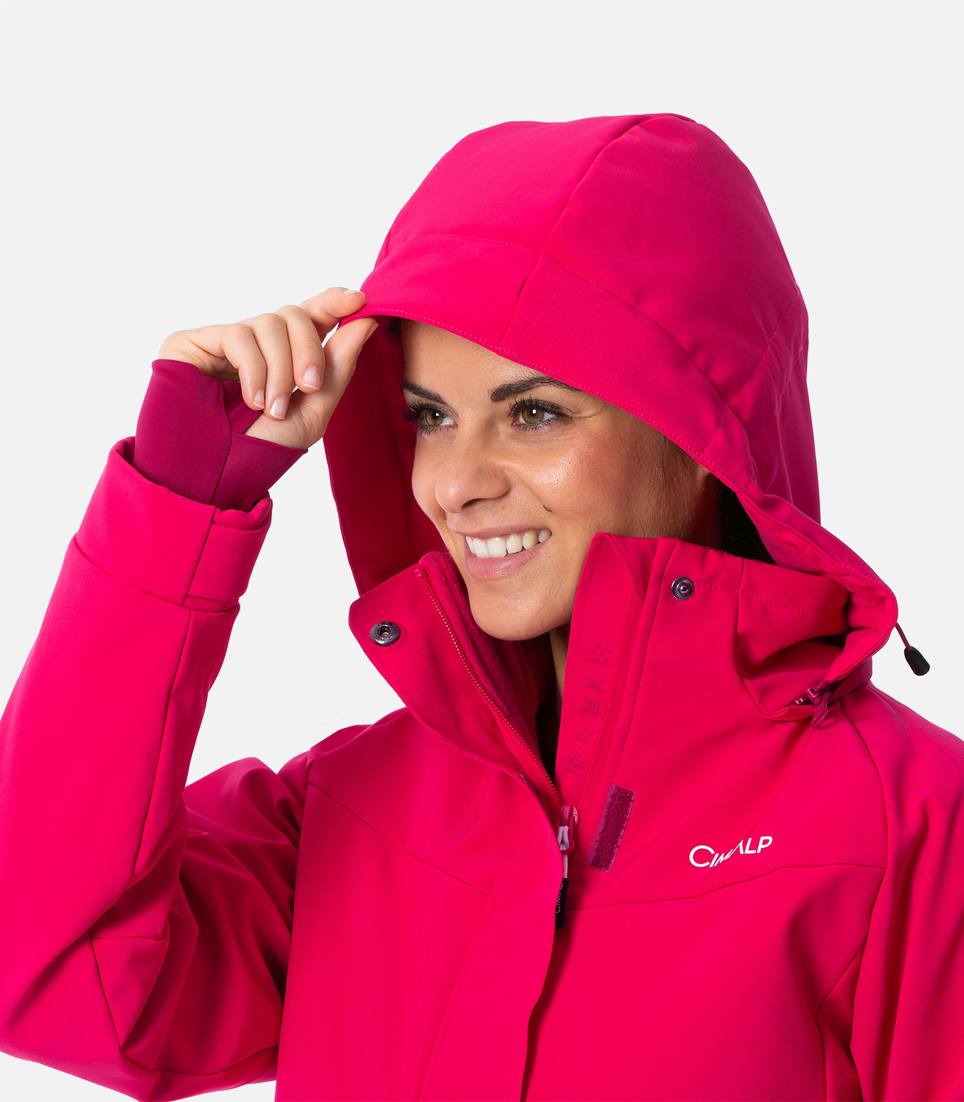 Veste de ski Softshell chaude et technique