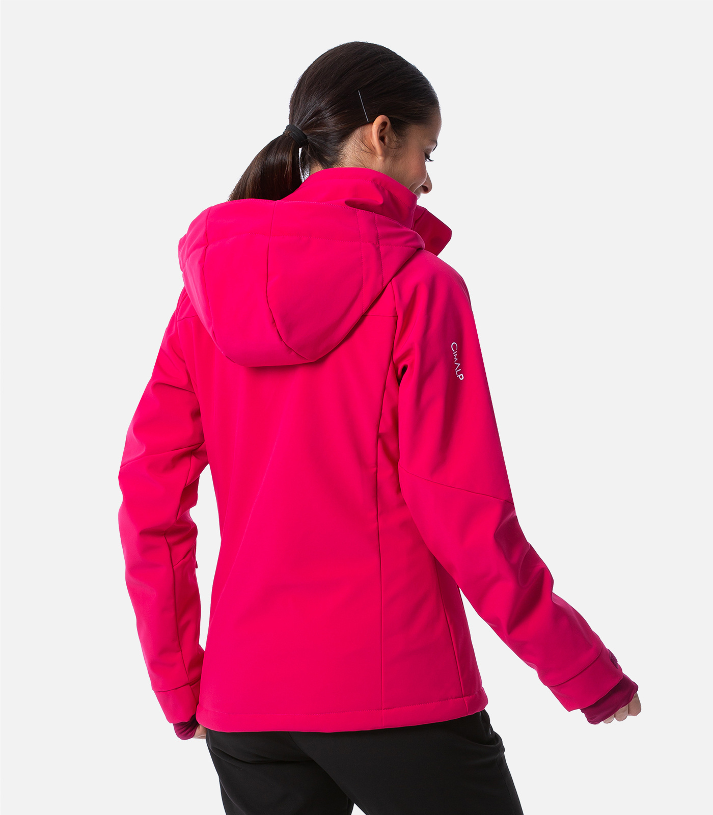 Funktionale Softshell-Skijacke