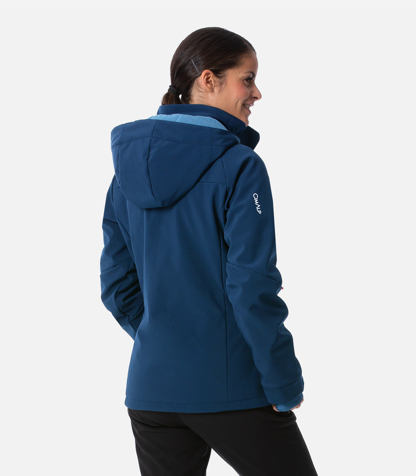 Funktionale Softshell-Skijacke