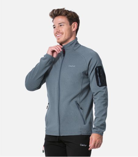 Winddichte Fleecejacke