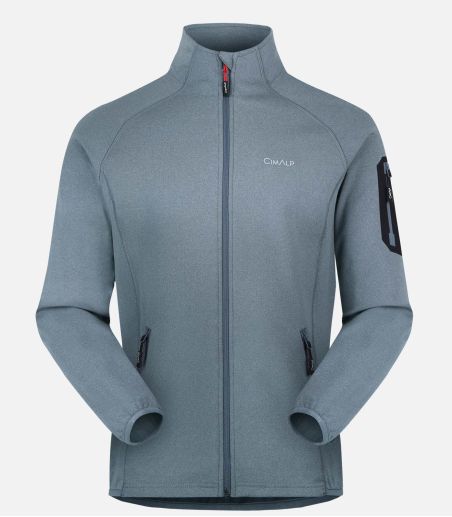 Winddichte Fleecejacke