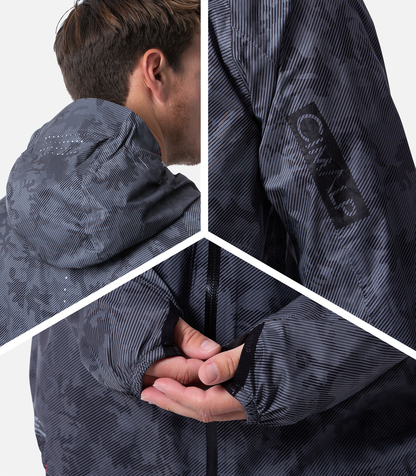 Veste de trail Ultrashell imperméable et coupe-vent