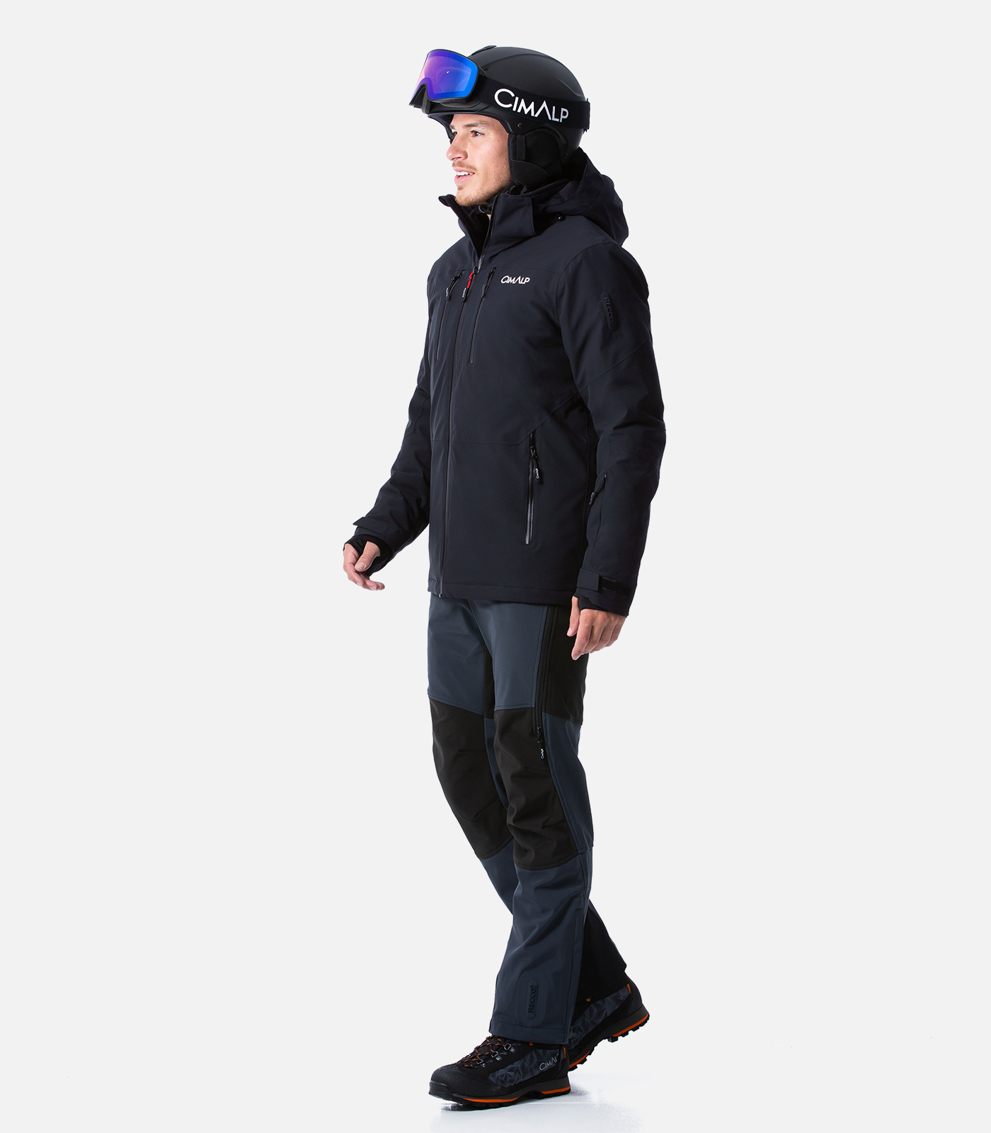 Funktionale Skijacke mit Stretch