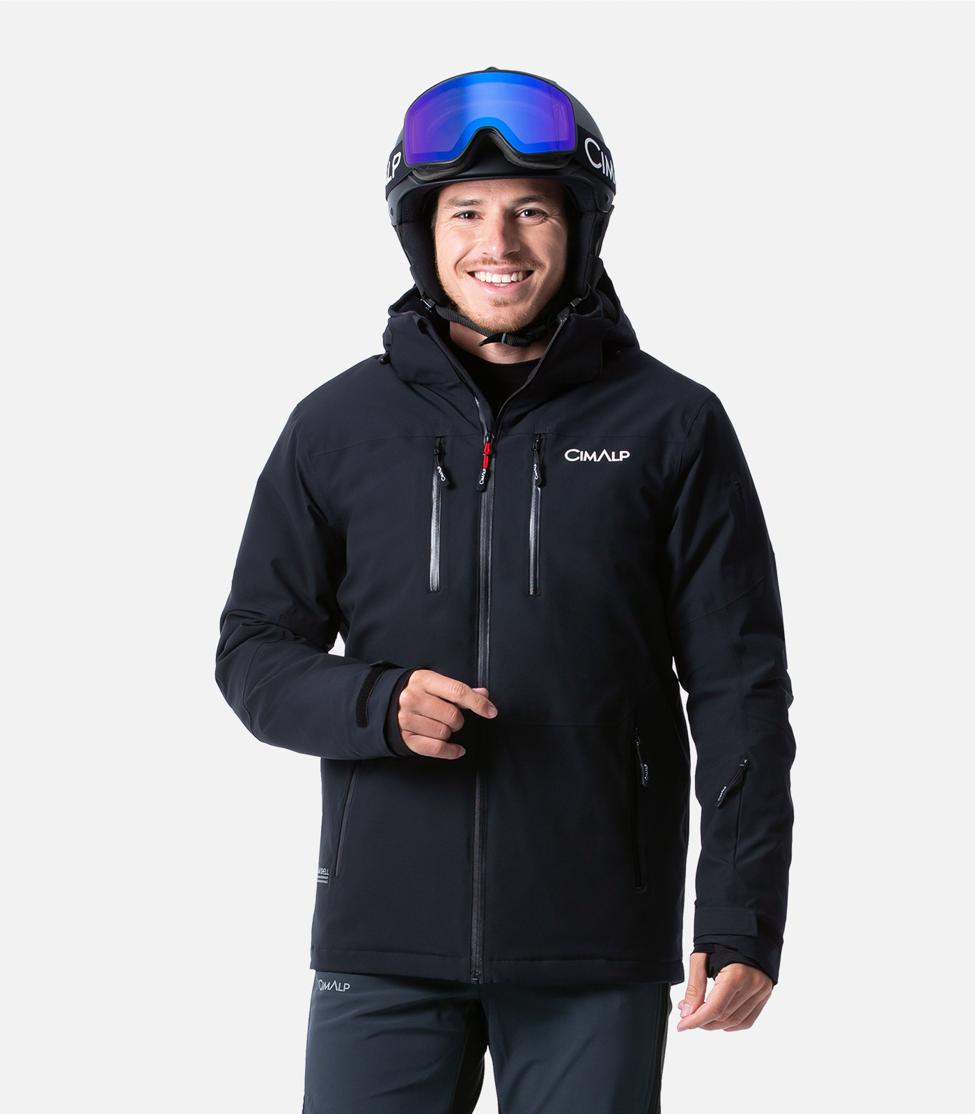 Funktionale Skijacke mit Stretch
