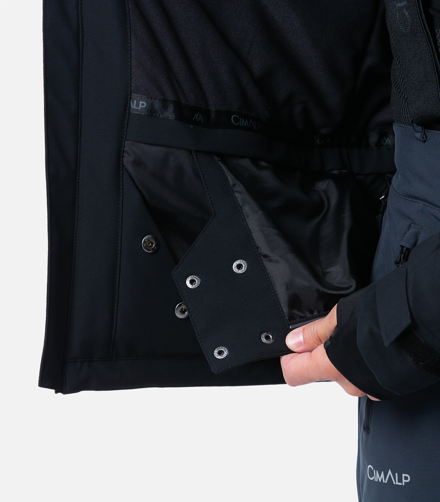 Funktionale Skijacke mit Stretch
