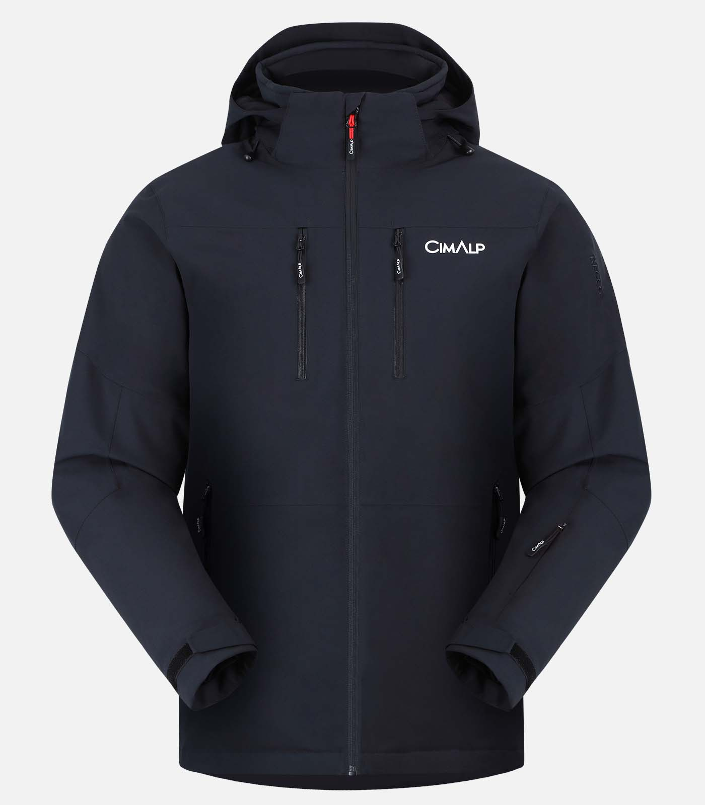 Funktionale Skijacke mit Stretch