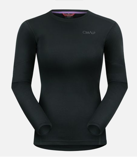 Extrawarmer Baselayer mit Rundhalsausschnitt