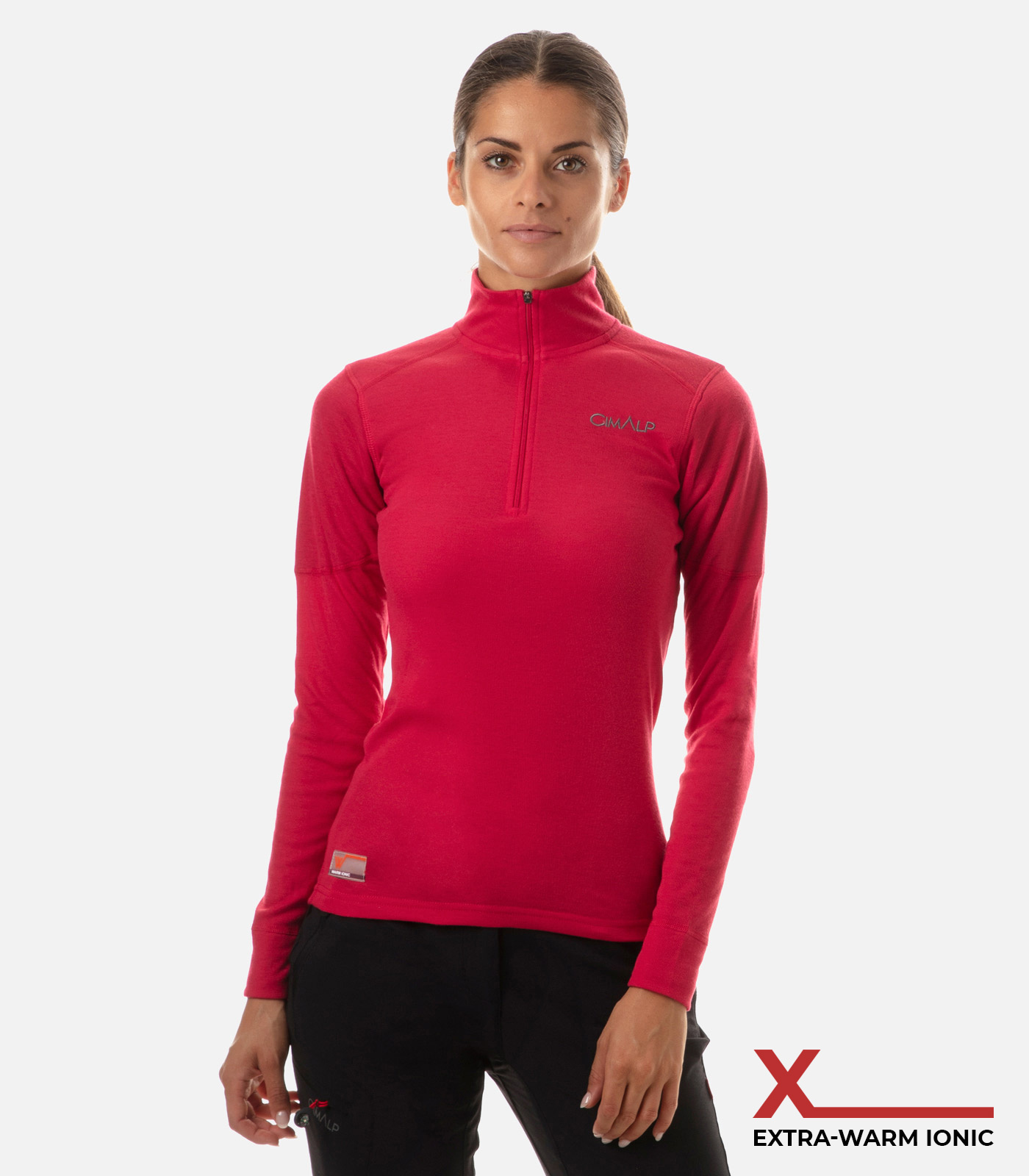 Extrawarmer Baselayer mit Reißverschluss