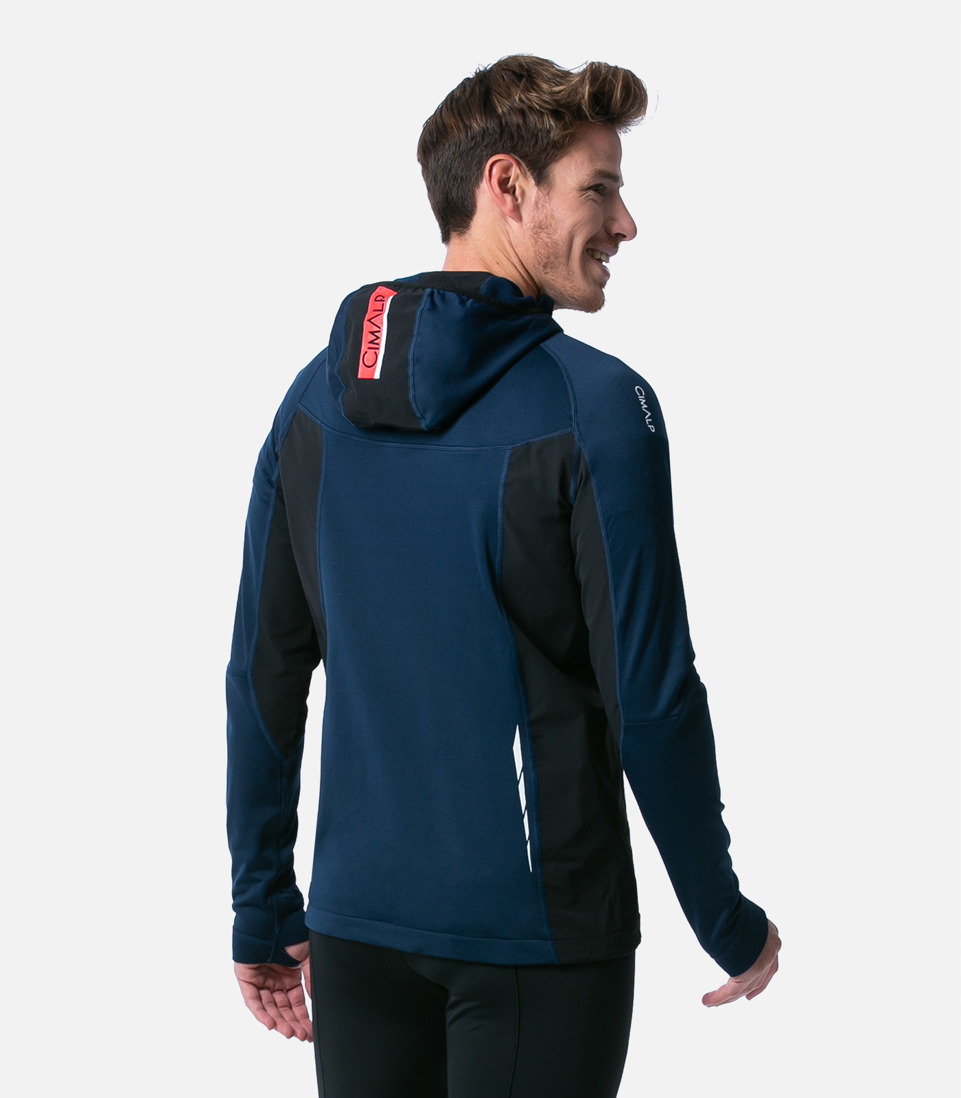 Veste de trail thermique et stretch