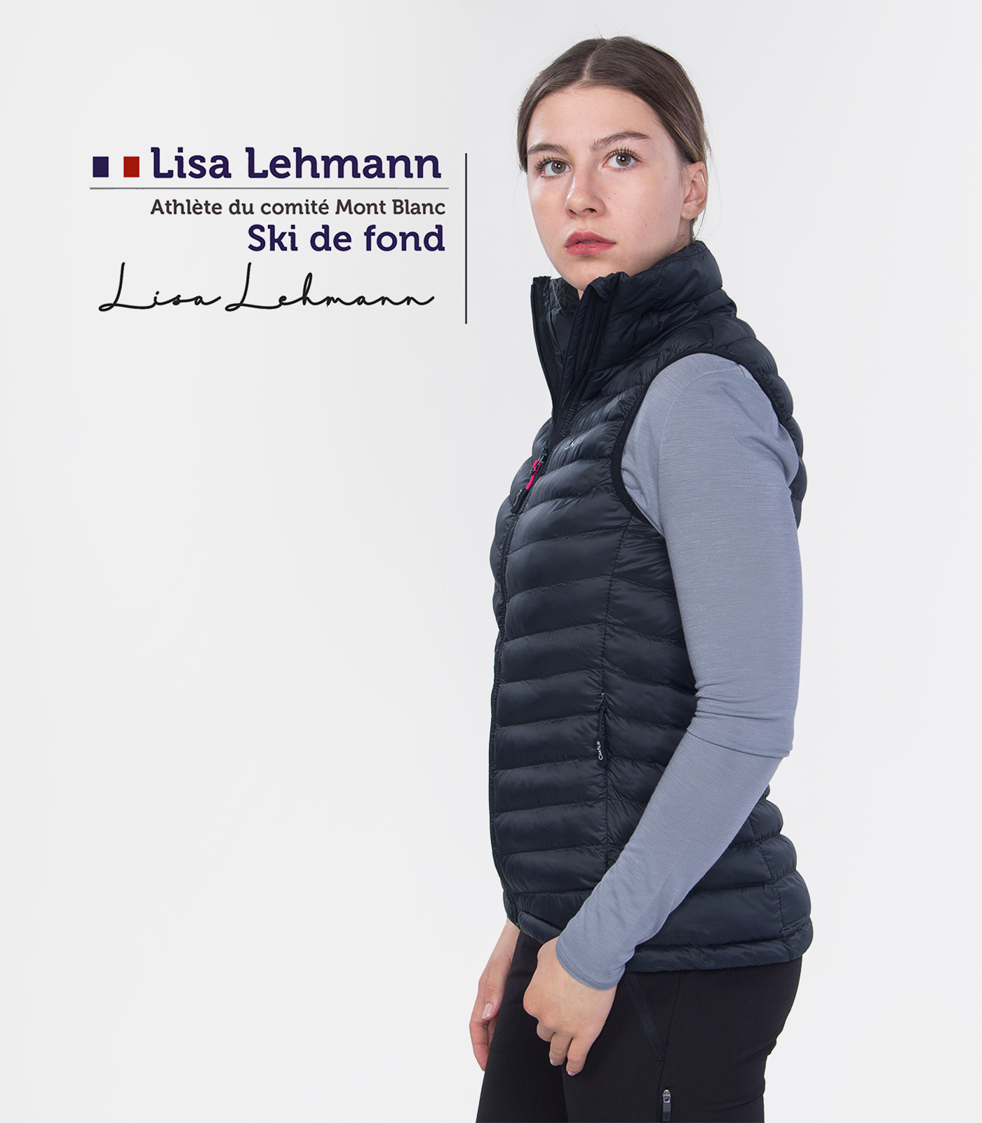 Ärmellose Pufferjacke