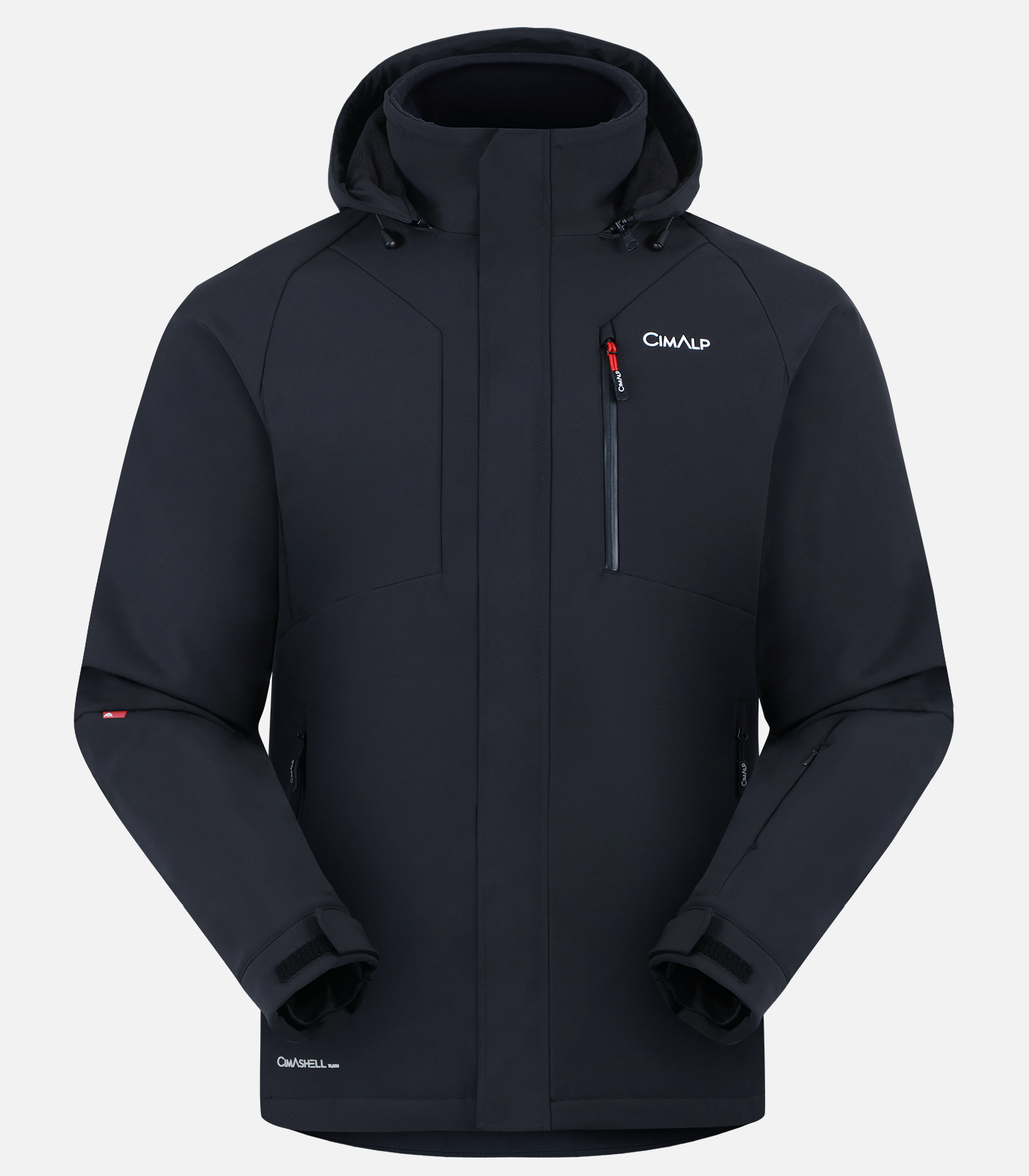 Warme, technische Softshell-Skijacke Warme, technische Softshell-Skijacke
