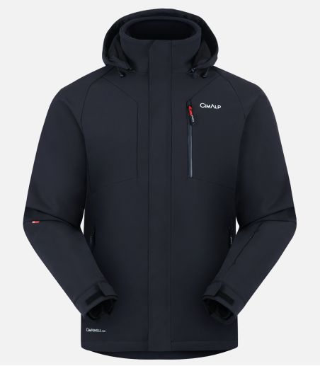 Warme, technische Softshell-Skijacke Warme, technische Softshell-Skijacke