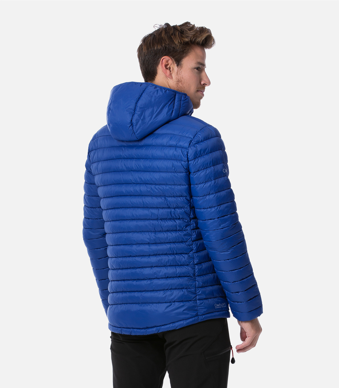 Doudoune à capuche chaude en duvet Cimaloft®