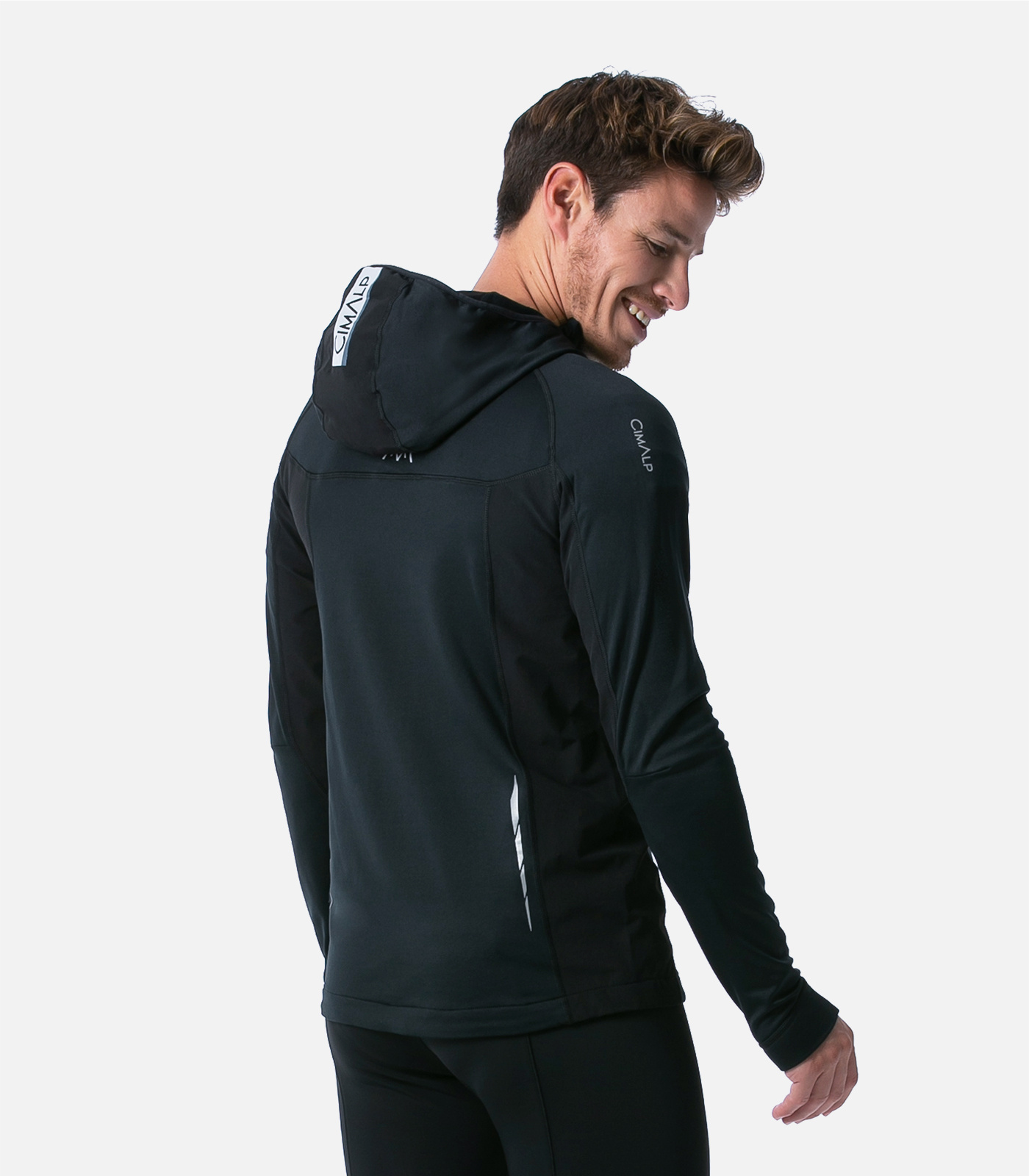 Veste de trail thermique et stretch
