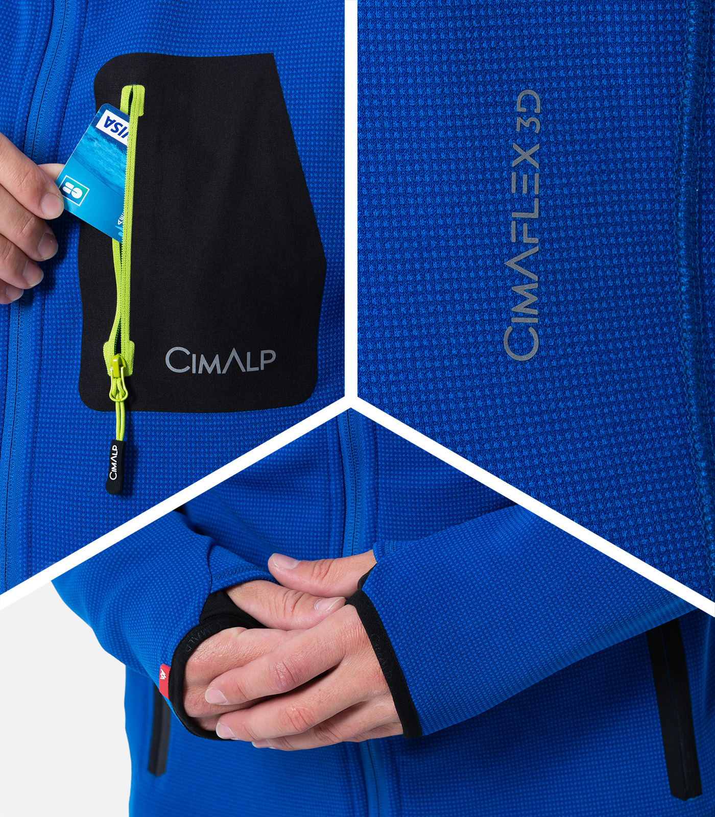 Veste polaire chaude et résistante 3D-Flex®
