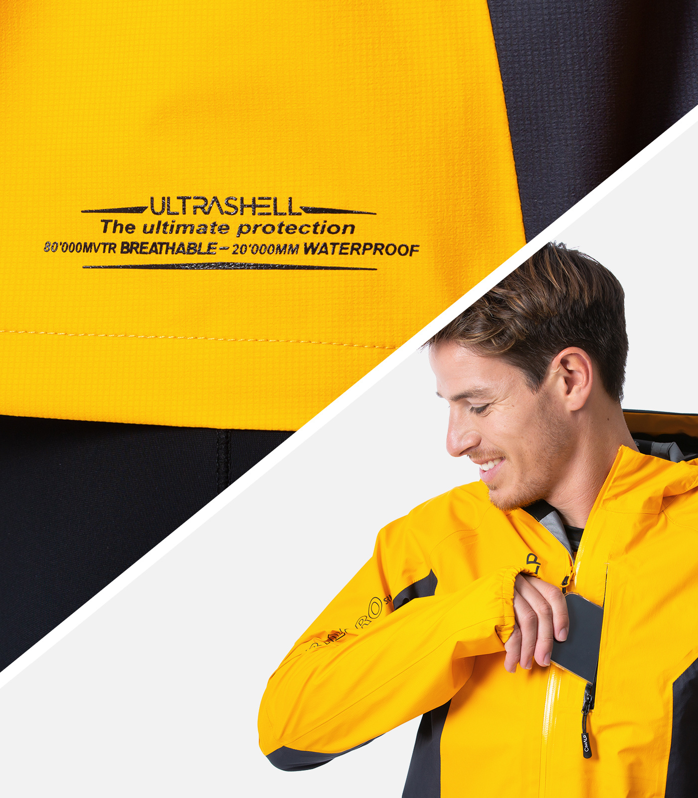 Veste de trail imper-respirante Ultrashell® 3 couches