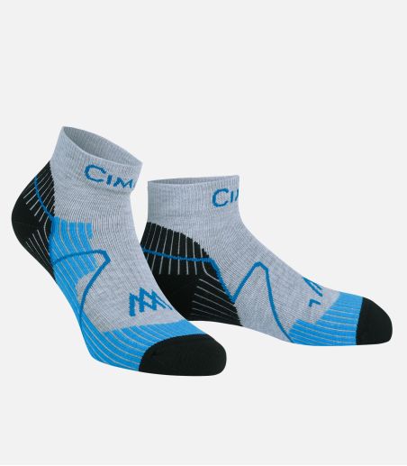 Halbhohe Trailrunning-Socken
