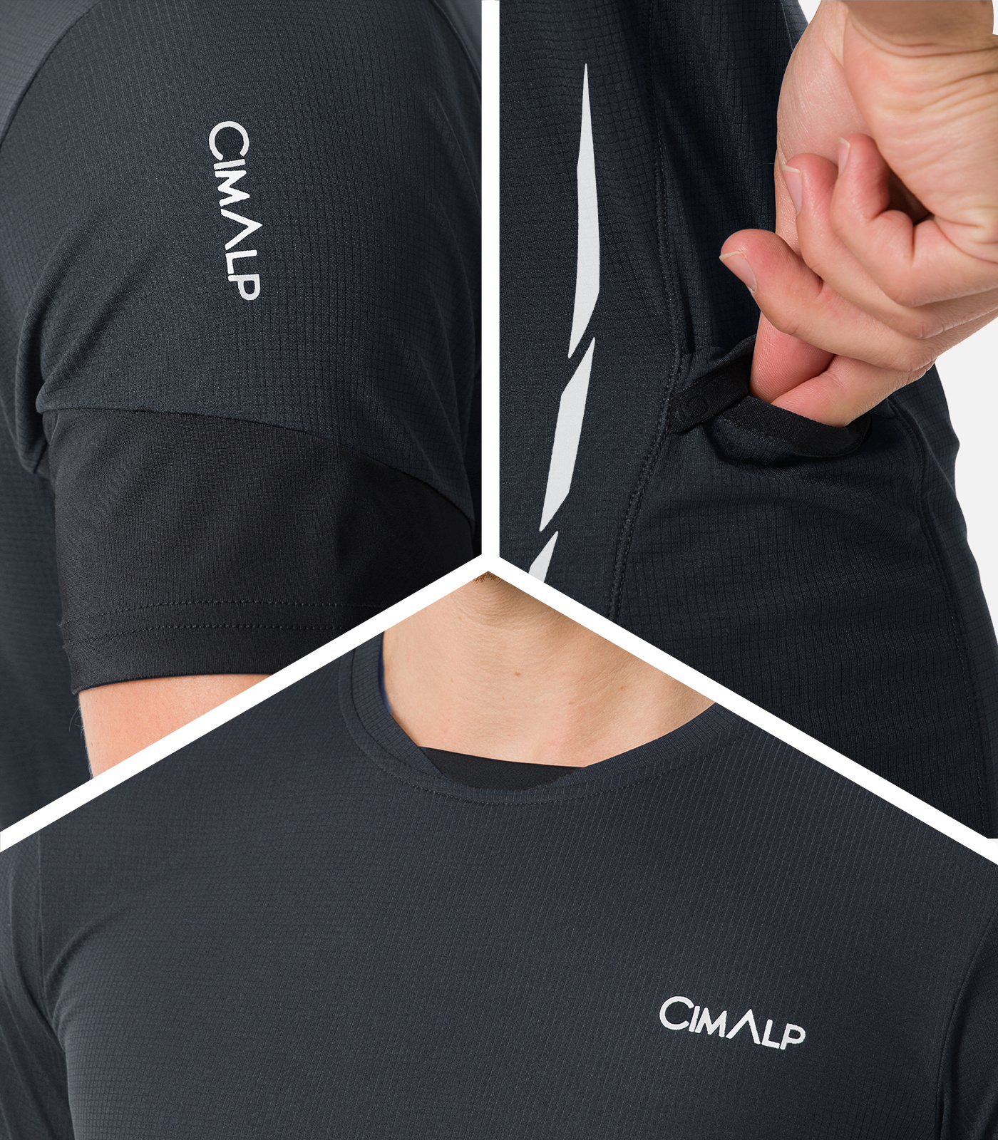 T-shirt technique ultra-léger et compactable