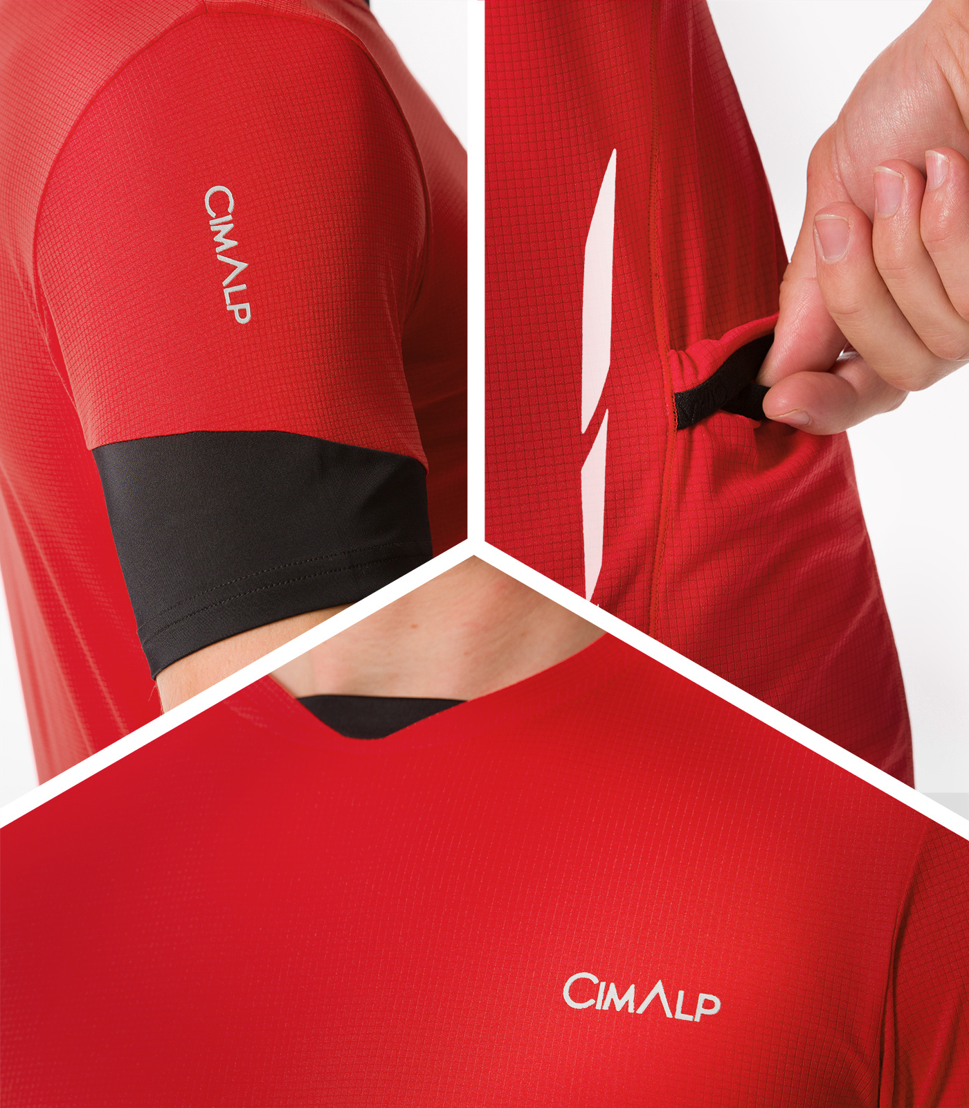 T-shirt technique ultra-léger et compactable