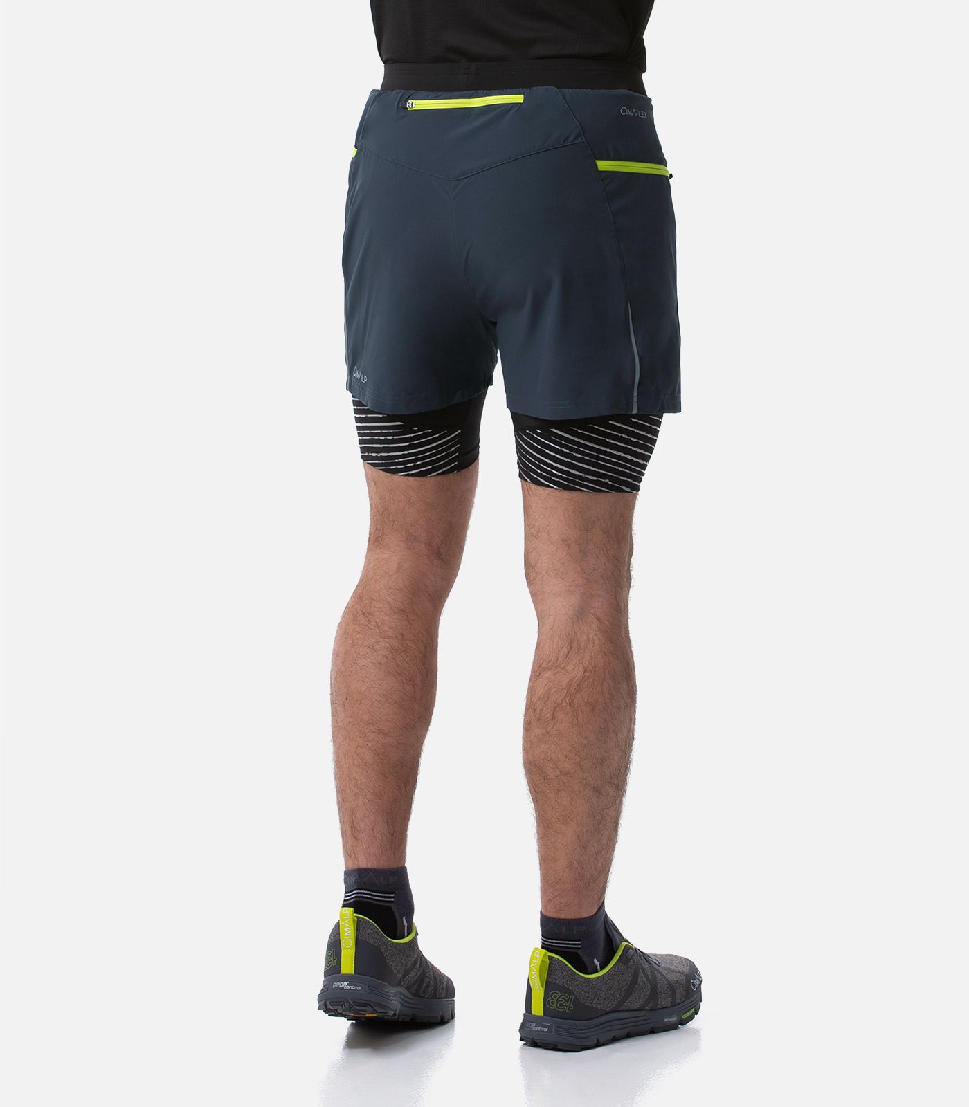 Short de trail running 2 en 1 3D-FLEX