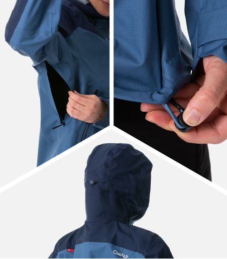 Veste de randonnée membrane respirante Ultrashell®