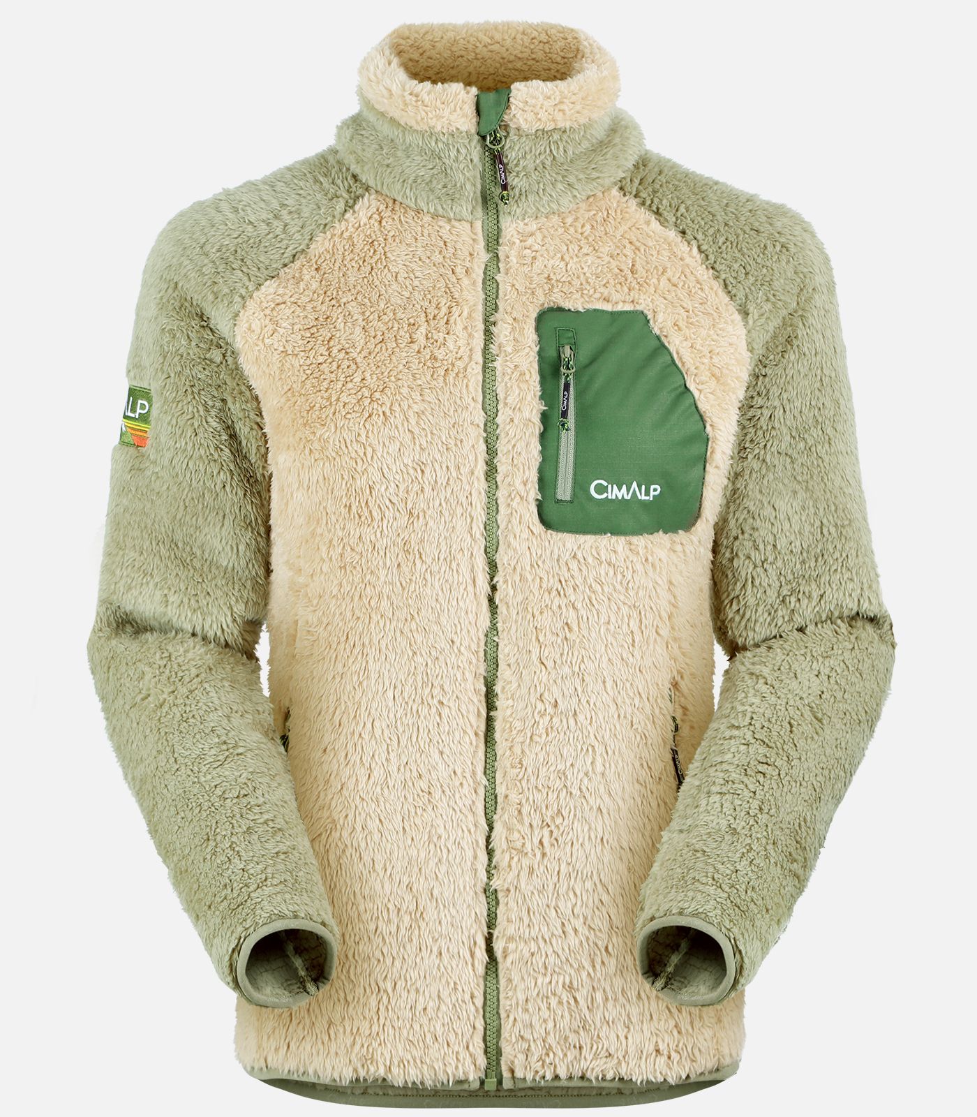 Warme Fleecejacke mit Teddyfleece Warme Fleecejacke mit Teddyfleece