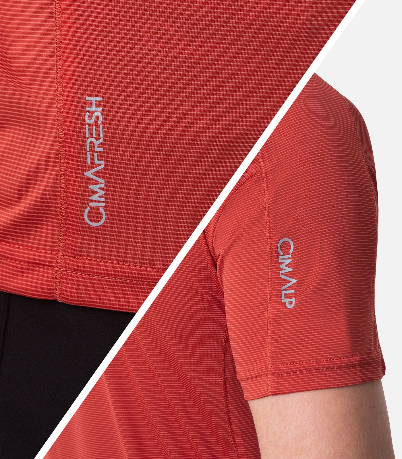 T-shirt ultra-léger et respirant technologie CIMAFRESH®