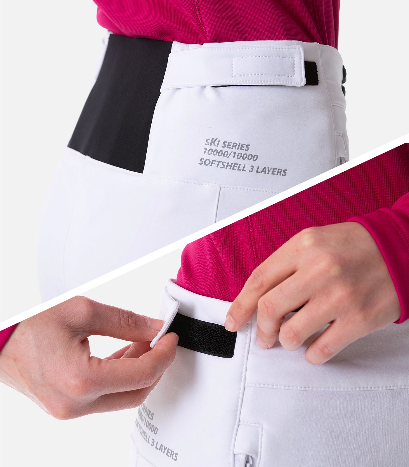 Warme wasserdichte Skihose