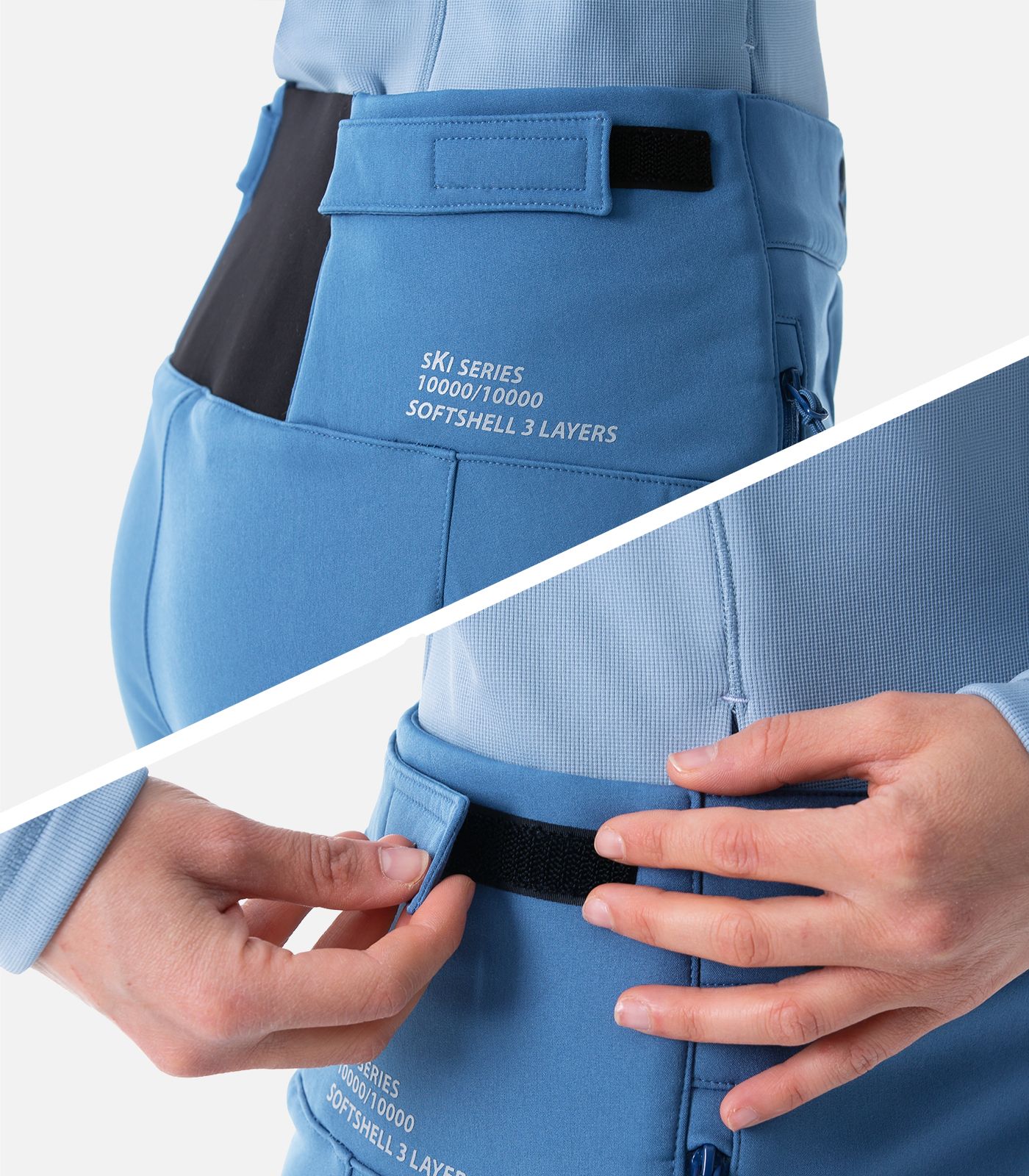 Warme wasserdichte Skihose