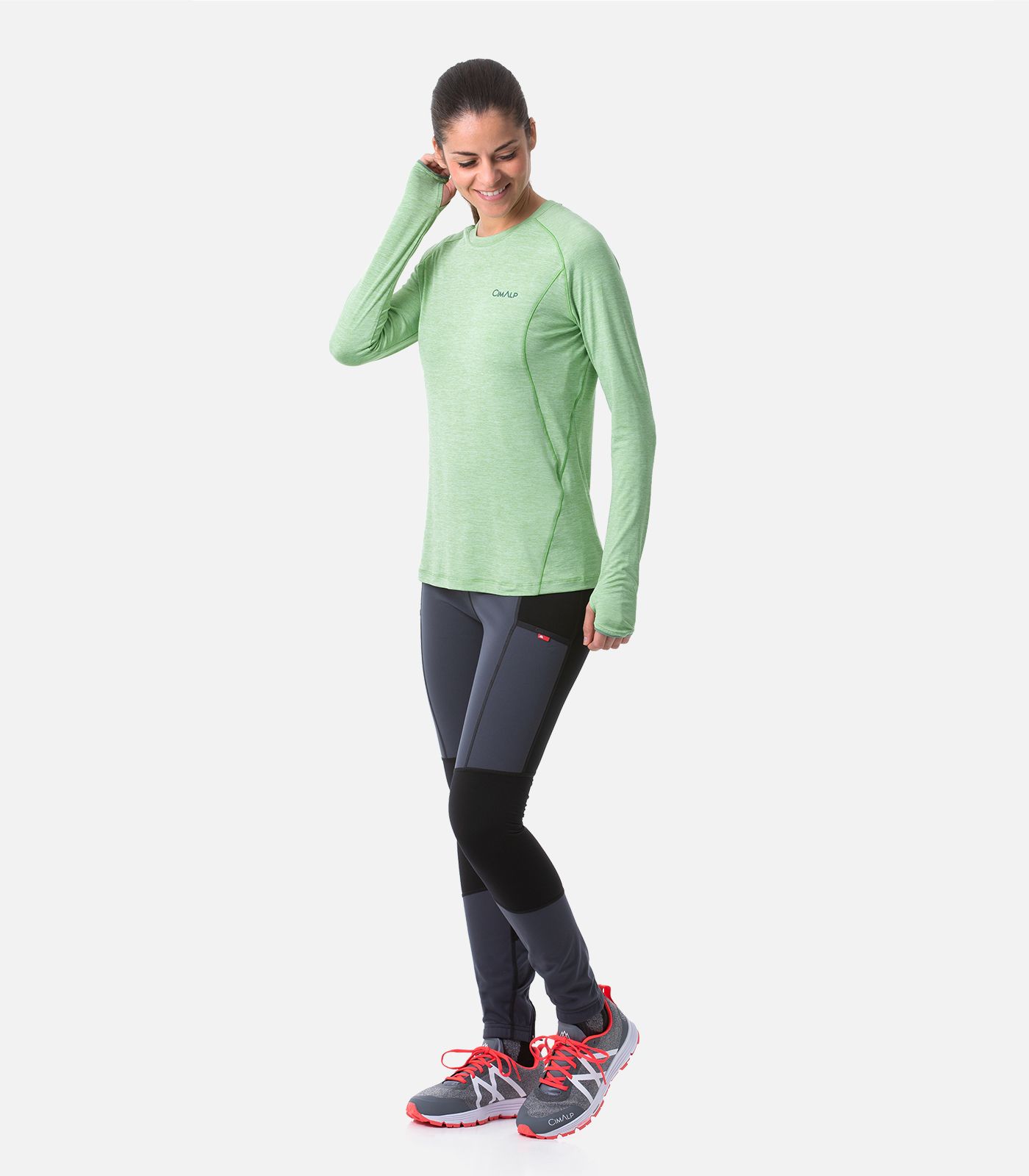 Langärmeliges Trail T-Shirt
