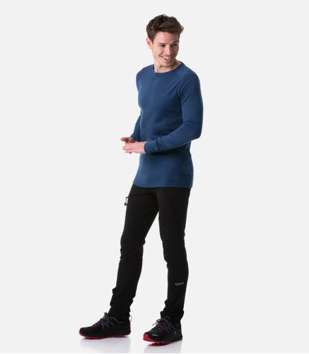 Extrawarmer Baselayer mit Rundhalsausschnitt