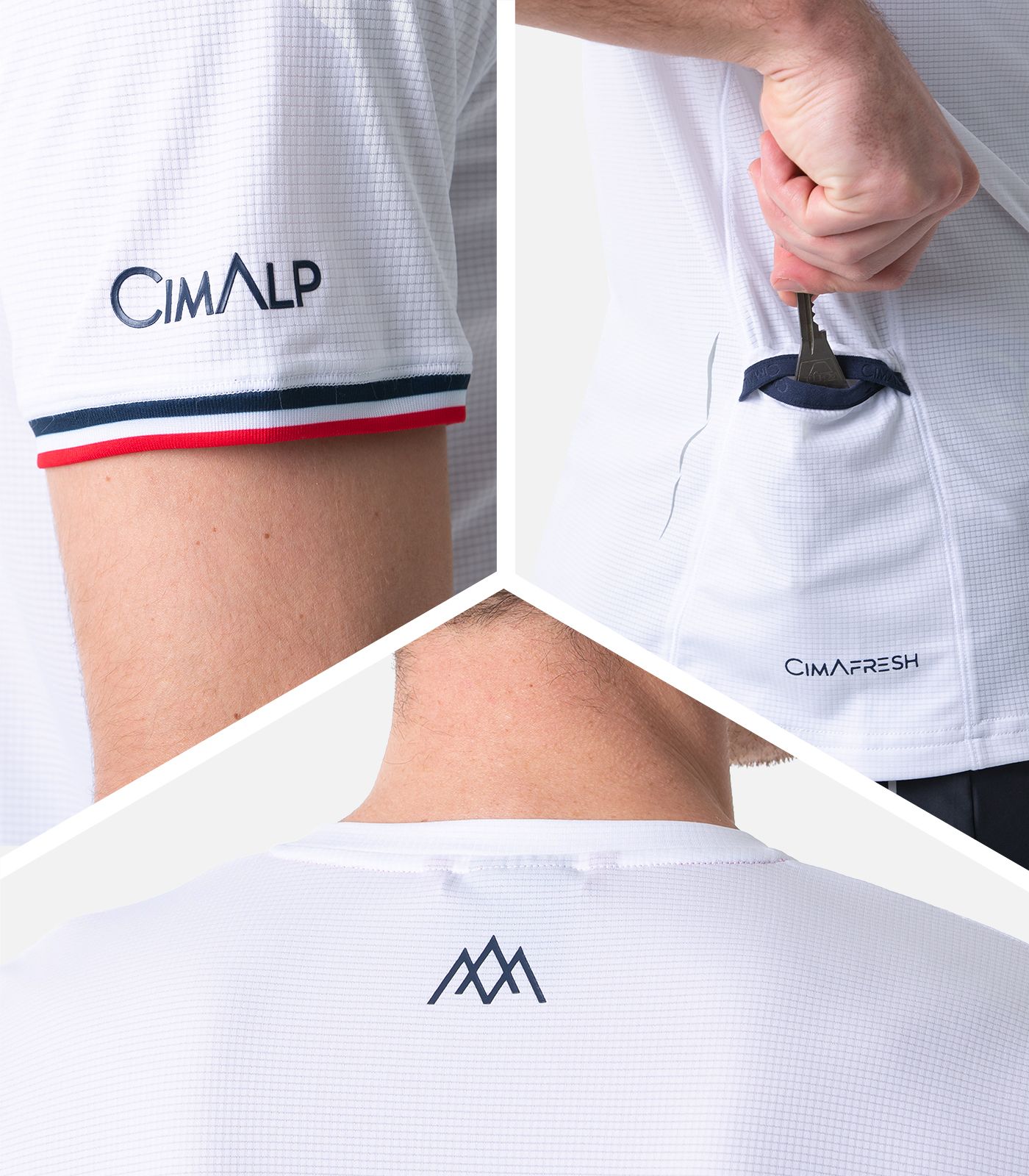 T-shirt technique ultra-léger et compactable