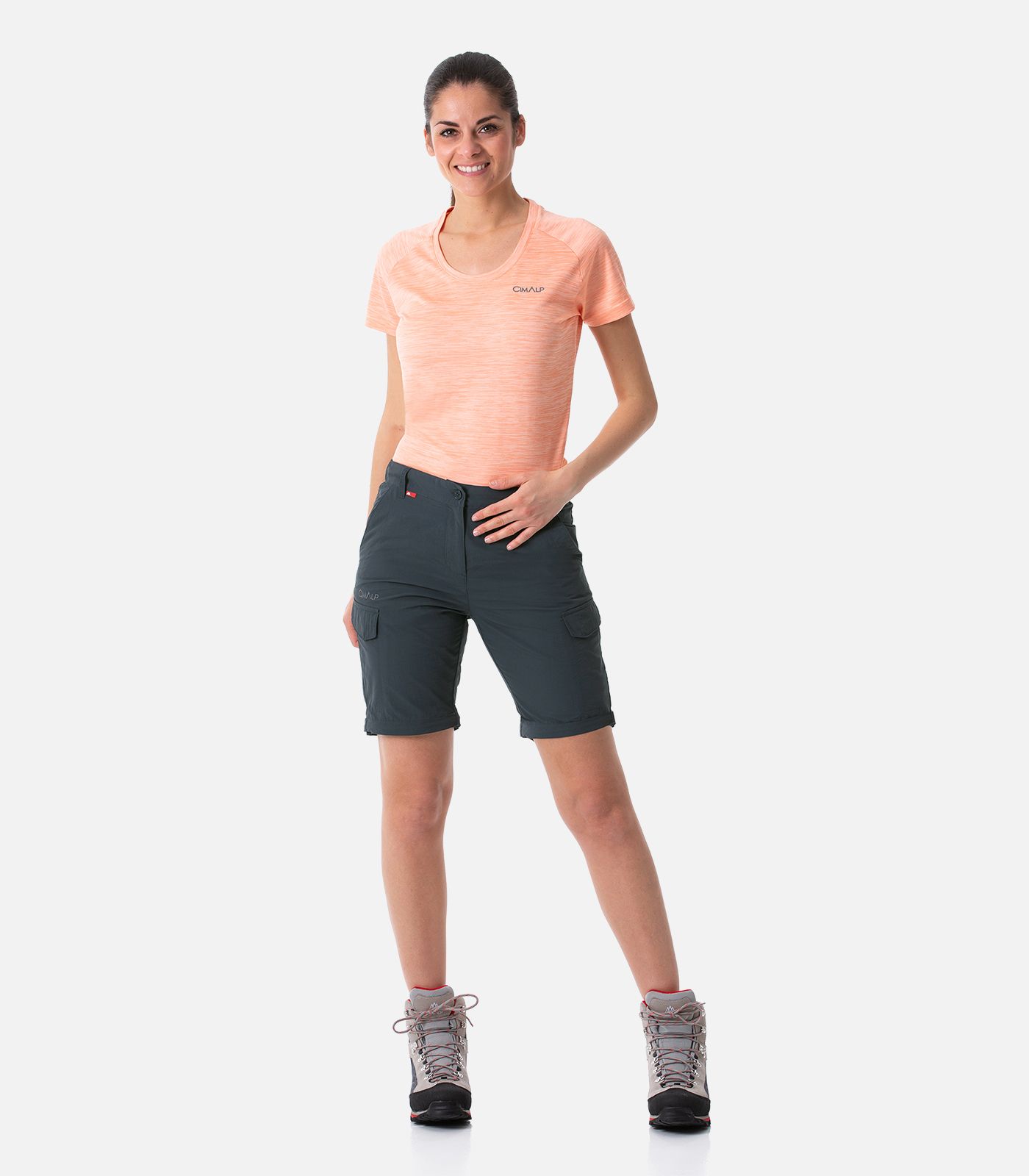 Zip-Off Trekkinghose mit Mückenschutz