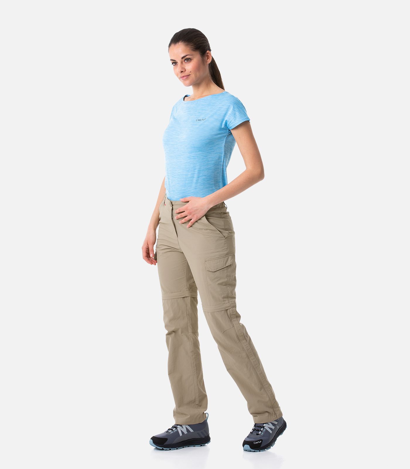 pantalon transformable 2 en 1 version jambes courtes