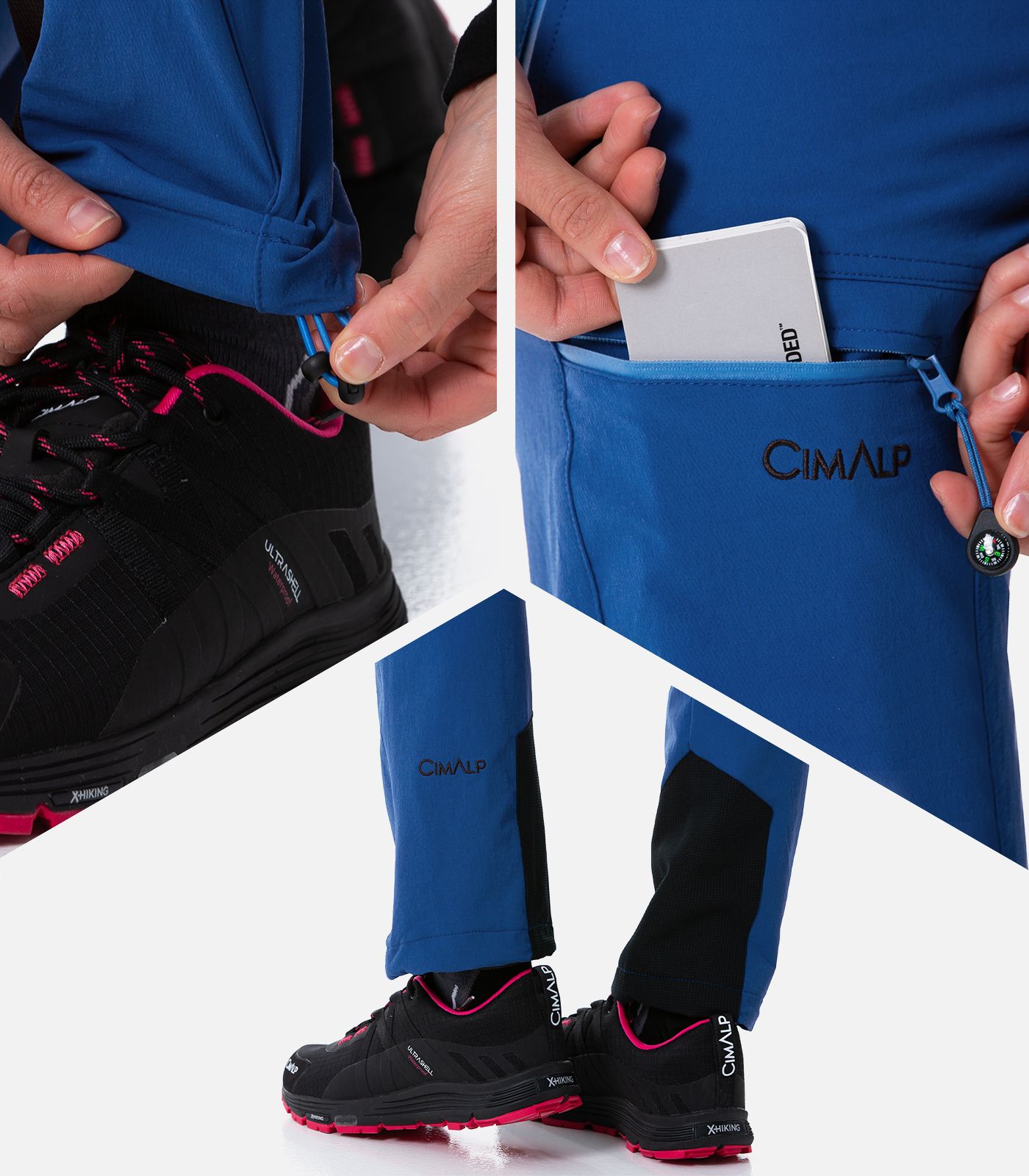 Pantalon de montagne stretch avec renforts Pantalon de montagne stretch avec renforts