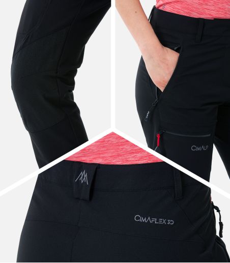 Pantalon de montagne stretch avec renforts 