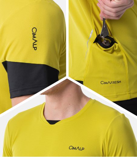 T-shirt technique ultra-léger et compactable