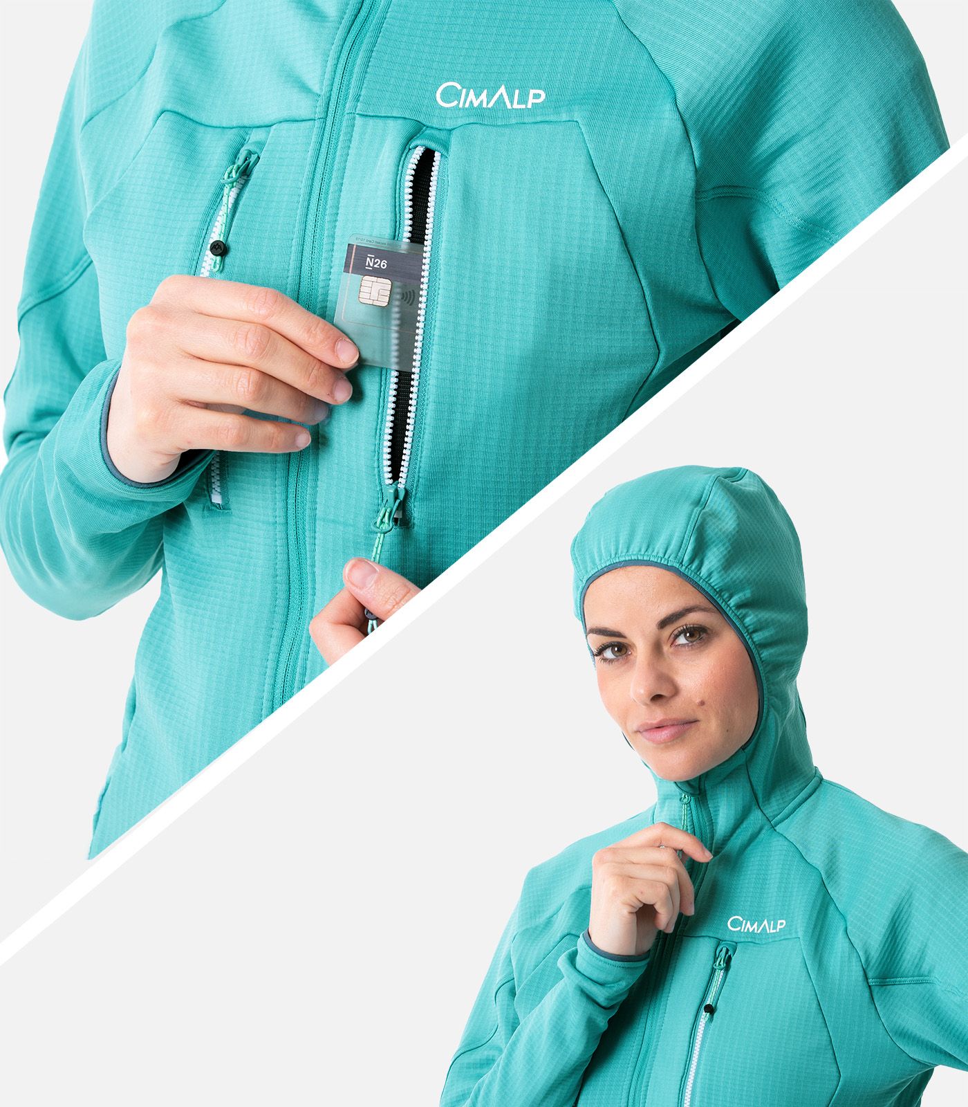 Veste polaire en tissu CIMAGRID®