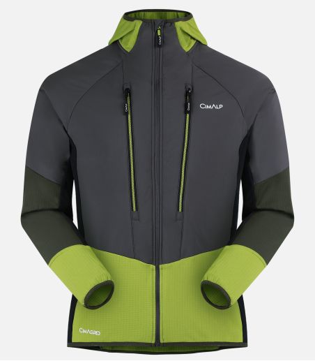 Fleecejacke aus CIMAGRID und PRIMALOFT