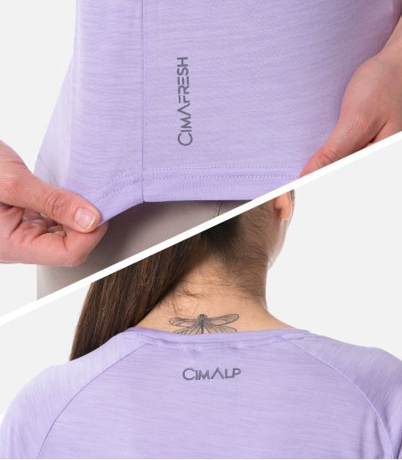 T-shirt col rond Smart-Dry respirant