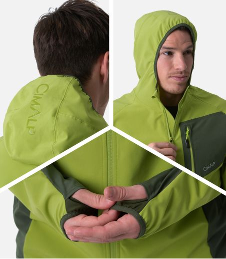 Veste coupe-vent et stretch