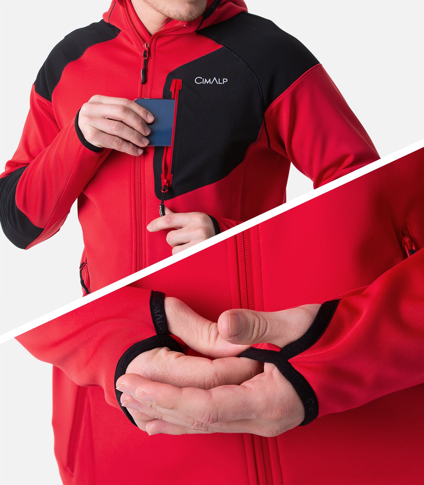 Veste polaire avec renforts Kevlar en CIMAFLEX® POWER