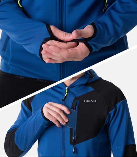 Veste polaire avec renforts Kevlar en CIMAFLEX® POWER