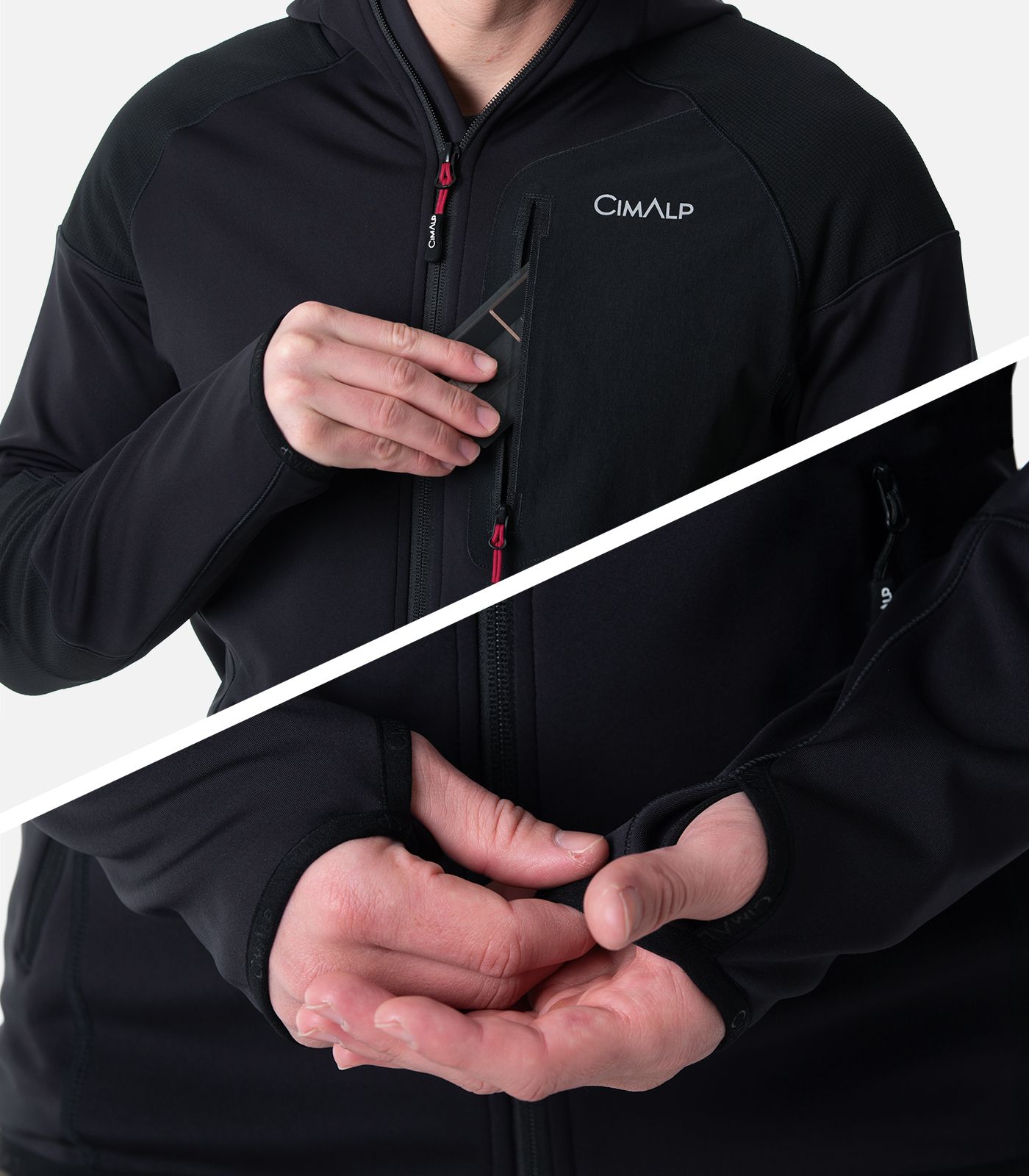 Veste polaire avec renforts Kevlar en CIMAFLEX® POWER