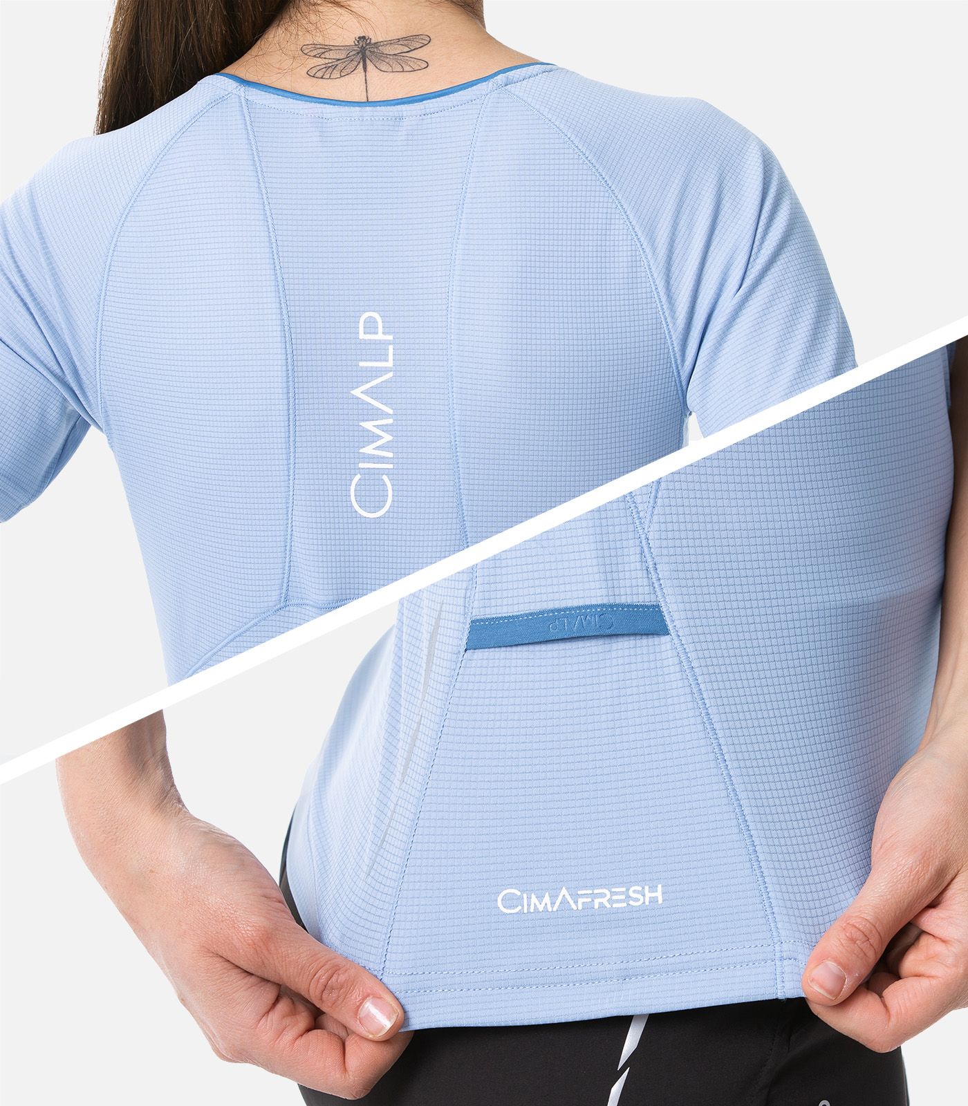 T-shirt technique ultra-léger et compactable