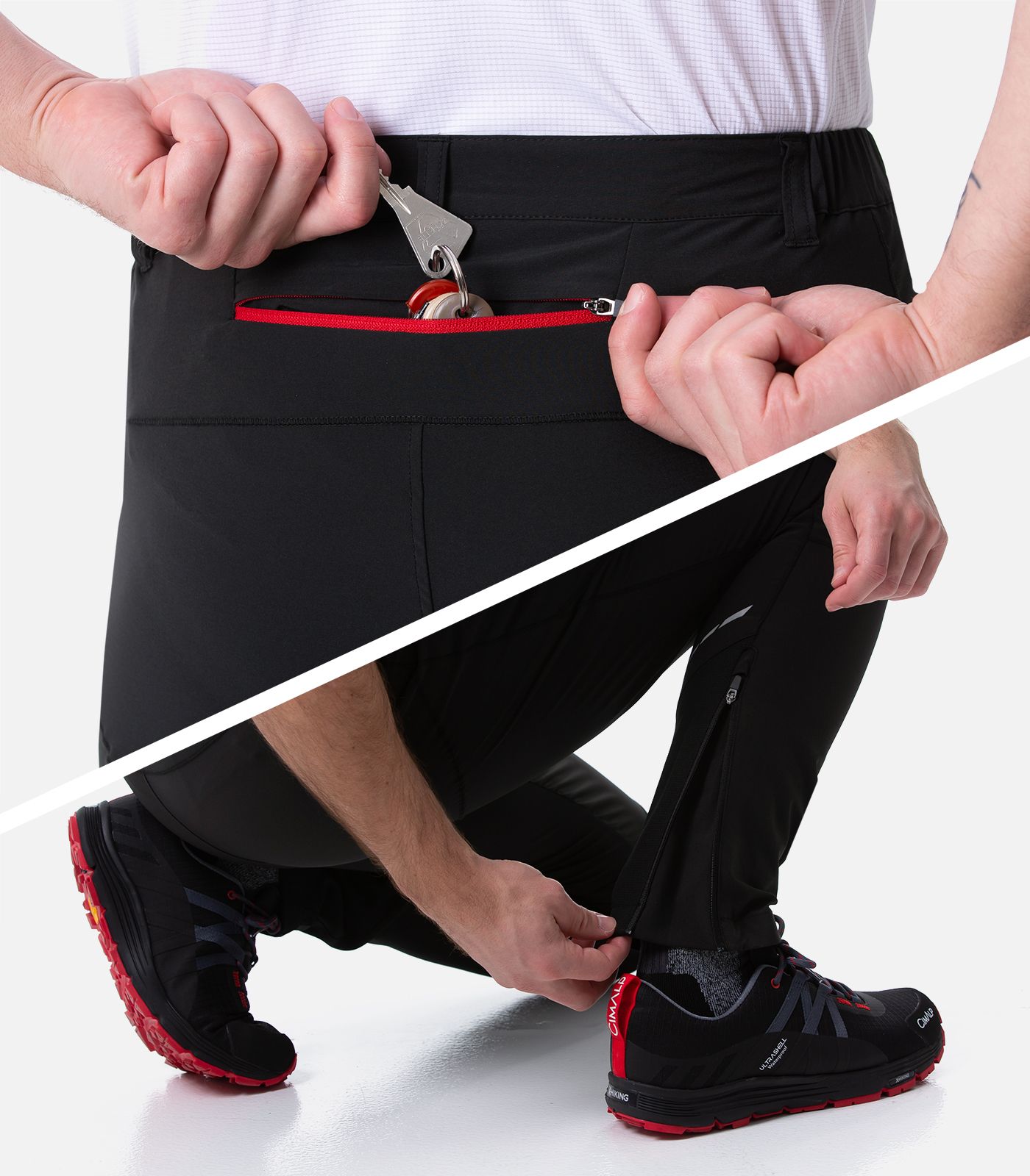 Leichte elastische Outdoorhose Leichte elastische Outdoorhose