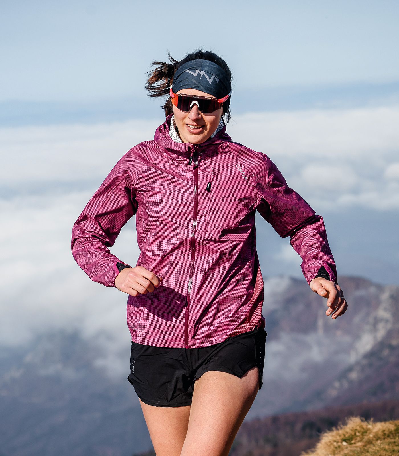 Wasserdichte Trailrunning-Jacke