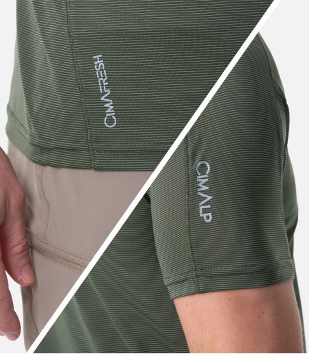 T-shirt ultra-léger et respirant technologie CIMAFRESH