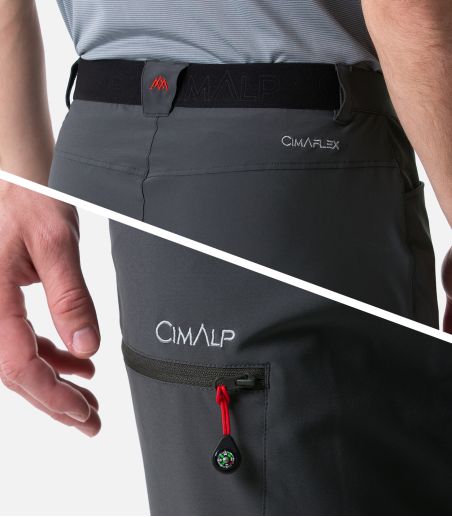 Leichte Wanderhose mit Stretch - Kurzgröße